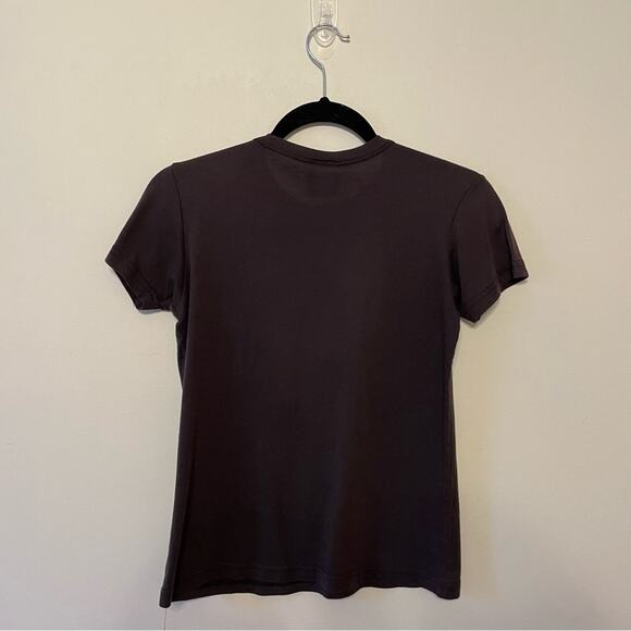 Y2K Junk Food loves Winterland S baby tee short sleeve t-shirt band tee brown - Picture 4 of 7